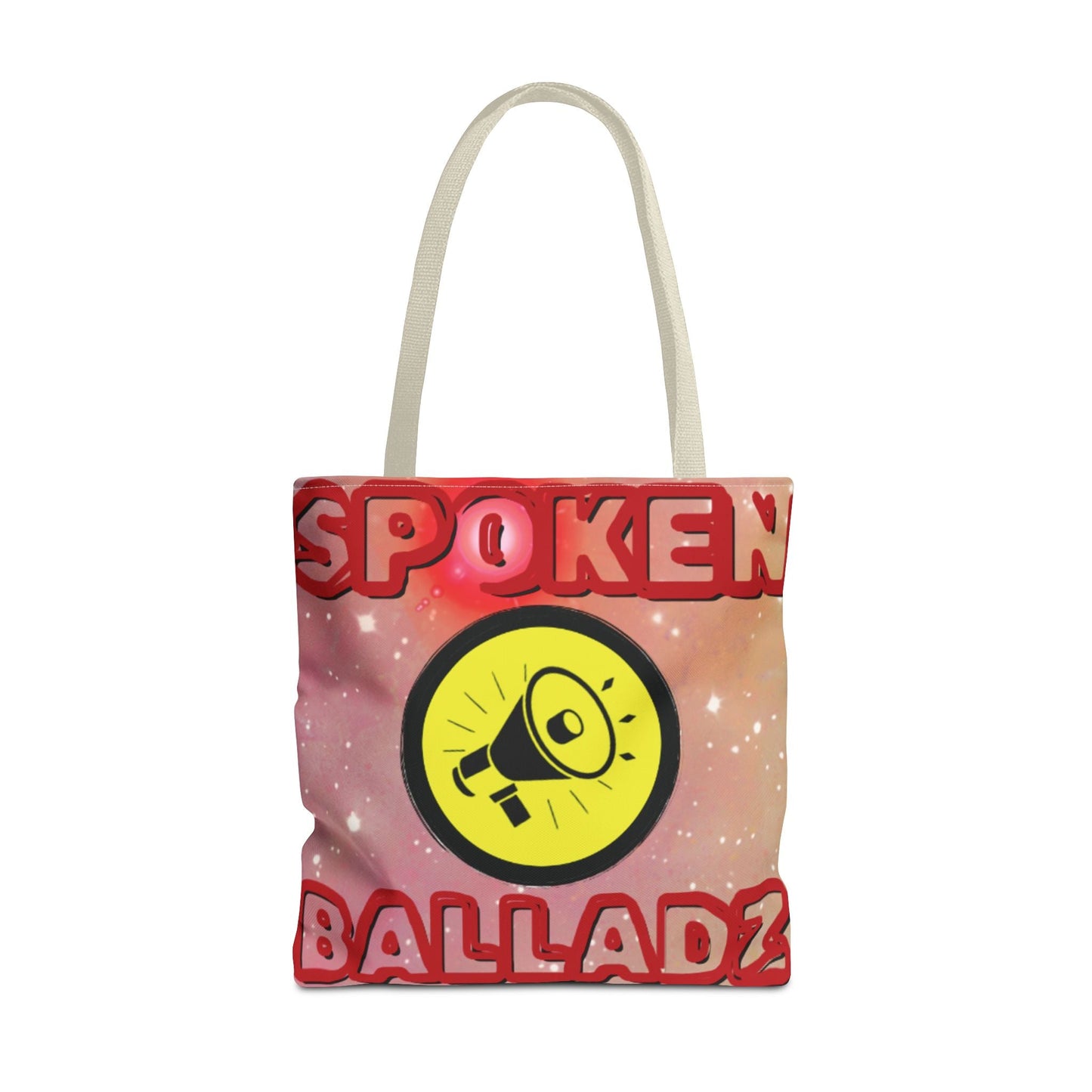 Spoken Balladz 'Signature Logo' Tote Bag Printify