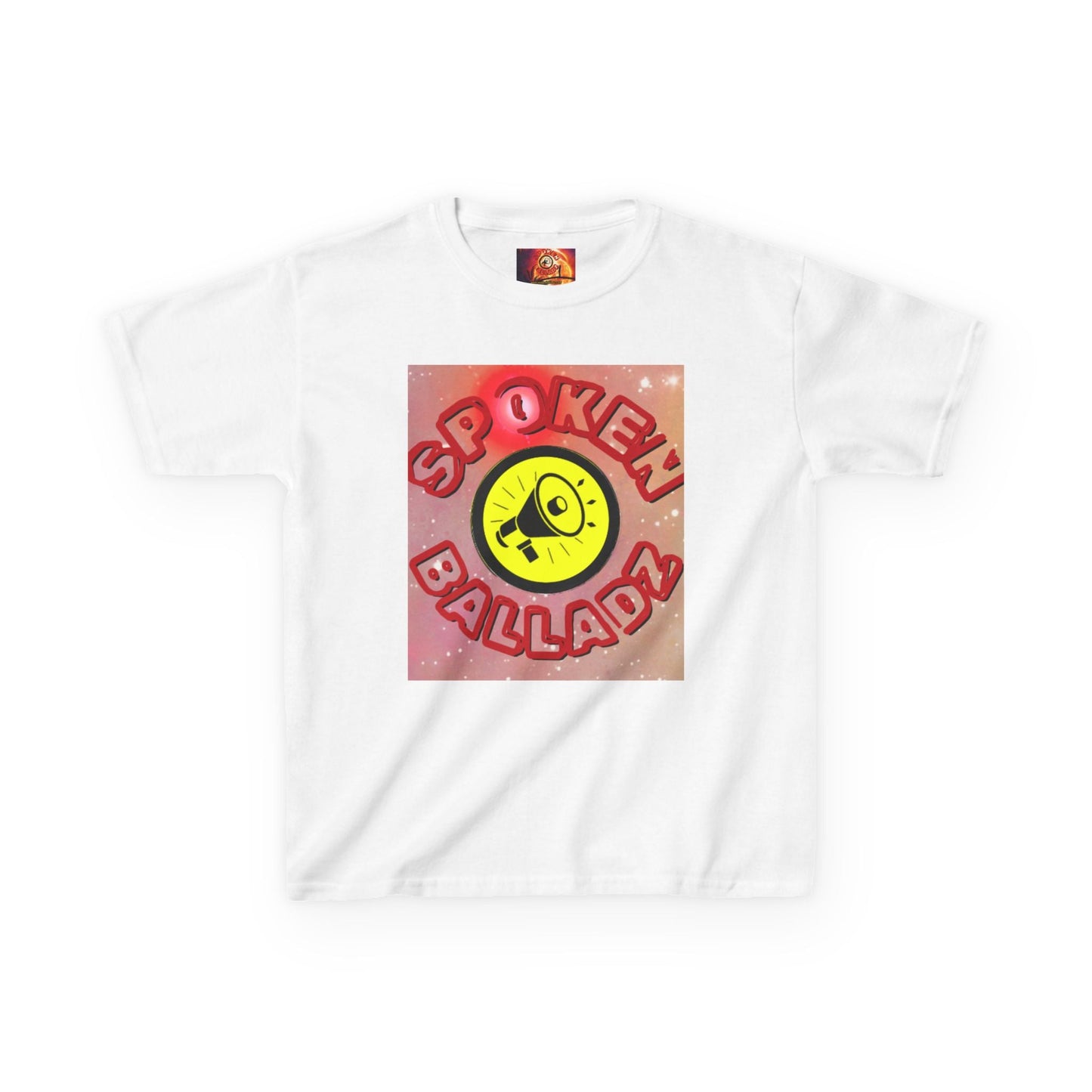 Spoken Balladz - Original 'Signature Logo' Designer Kids T-Shirt Printify