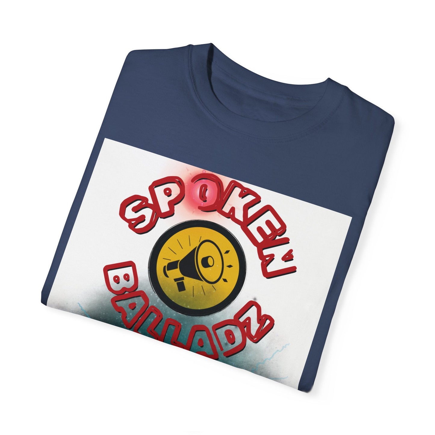 Spoken Balladz Unisex Garment-Dyed 'Lawbreaker' T-Shirt Printify