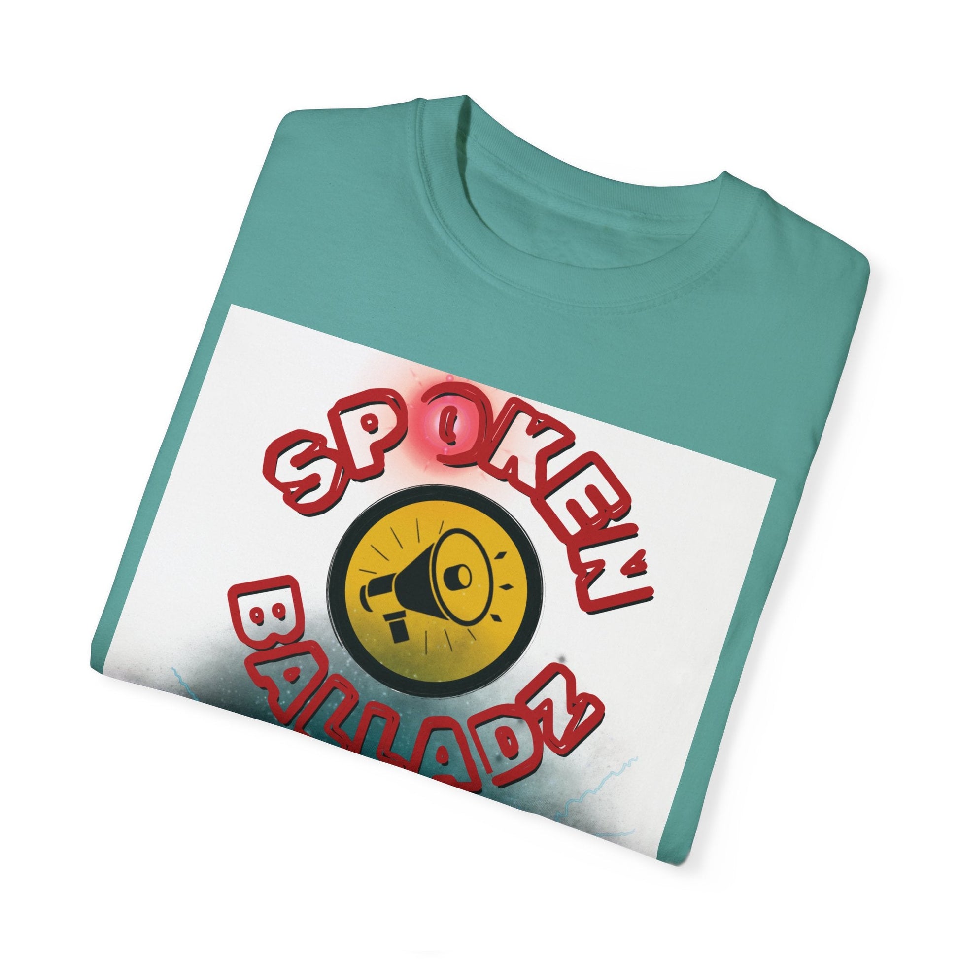 Spoken Balladz Unisex Garment-Dyed 'Lawbreaker' T-Shirt Printify