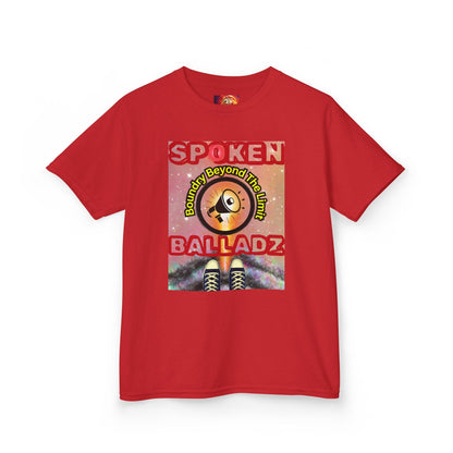 Spoken Balladz -Original 'Feet At Your Universe' Designer Kids T-Shirt Printify