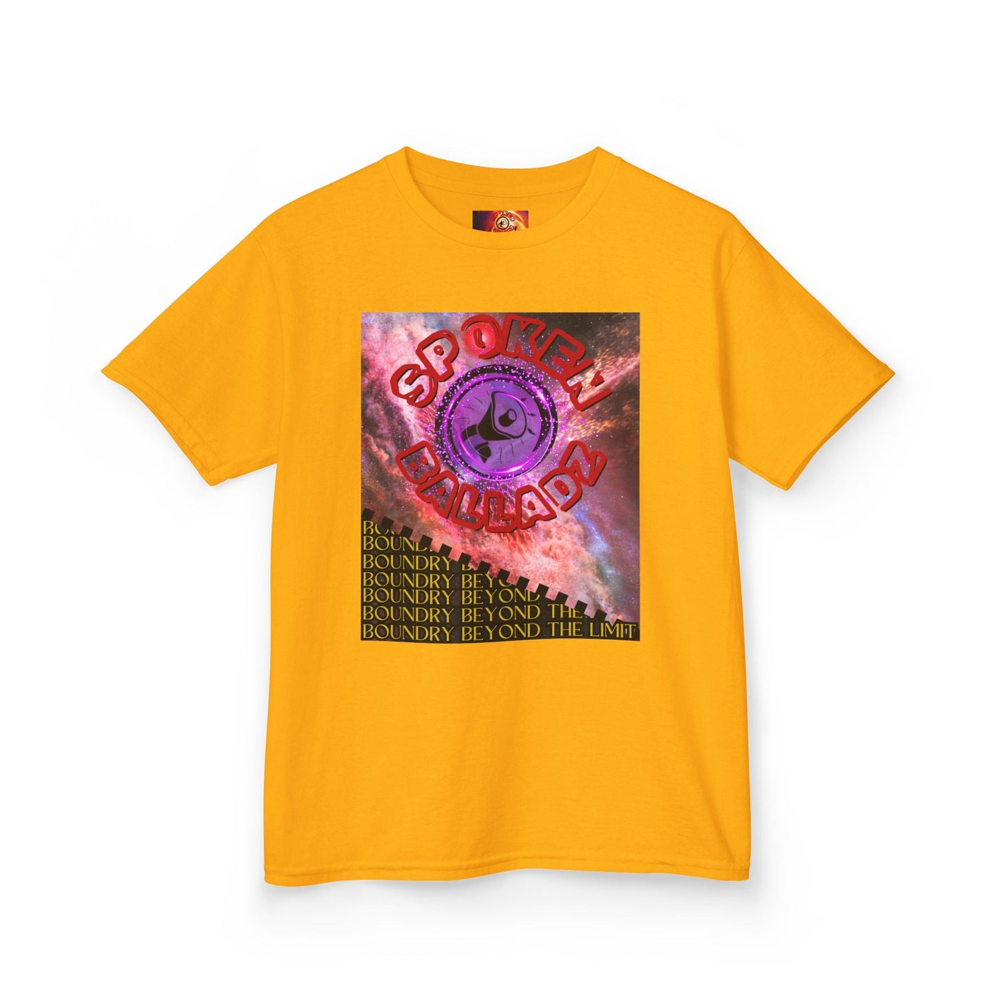 Spoken Balladz - Original 'Sound Of Creation' Designer Kids T-Shirt Printify