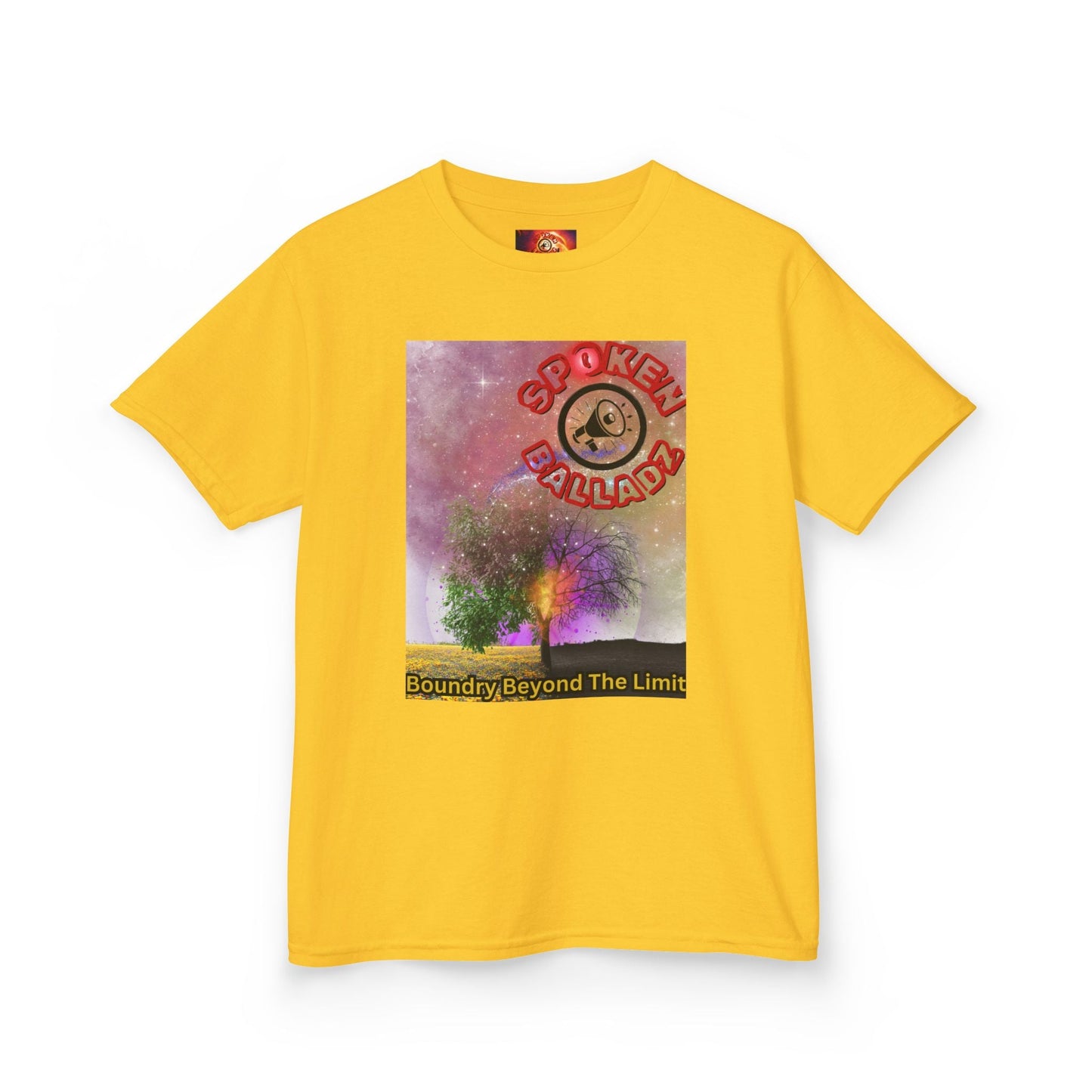 Spoken Balladz - Original 'Spark Of Life' Designer Kids T-Shirt Printify