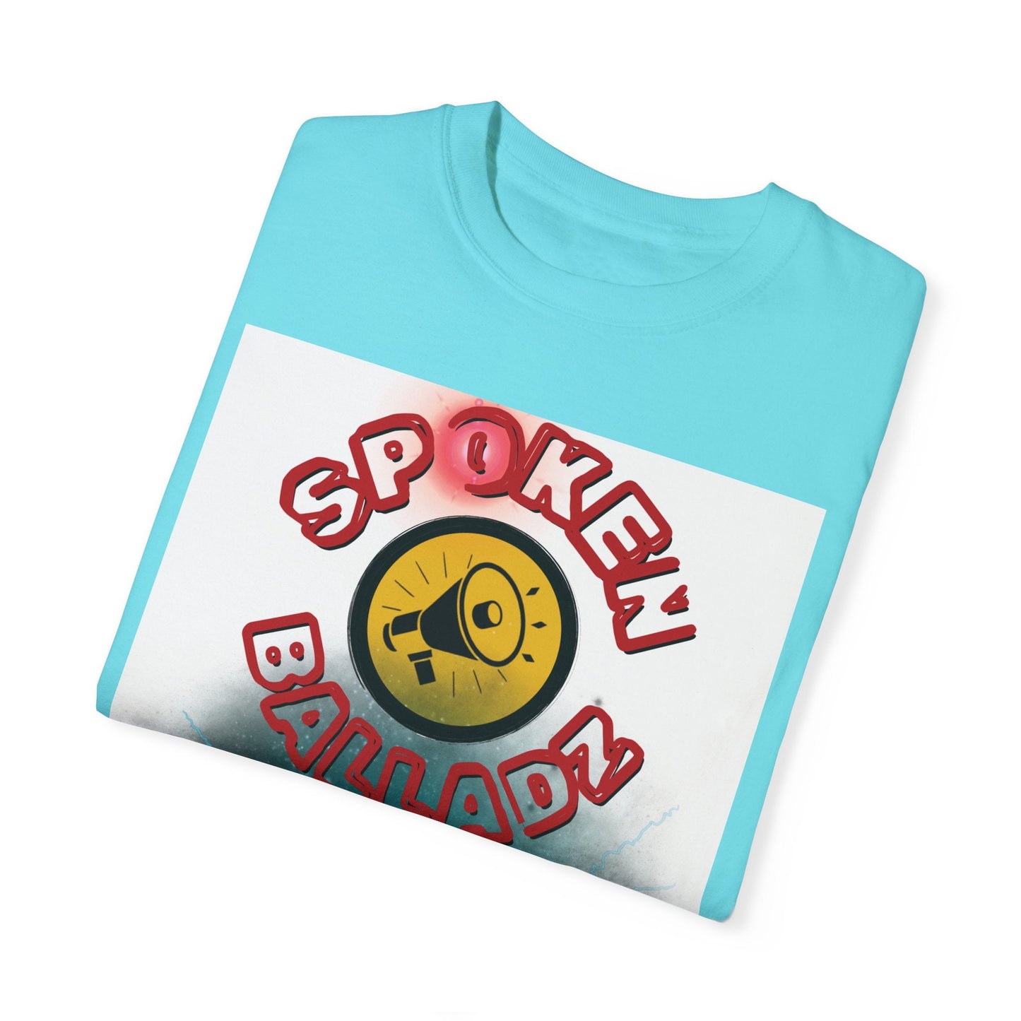 Spoken Balladz Unisex Garment-Dyed 'Lawbreaker' T-Shirt Printify