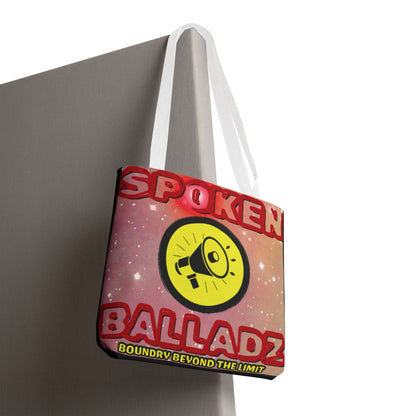 Spoken Balladz 'Signature Logo' Tote Bag Printify