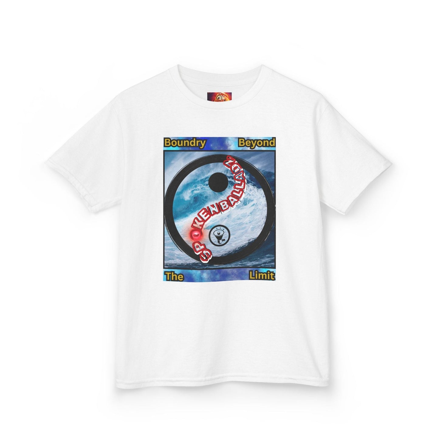 Spoken Balladz - Original 'Ying-Yang' Designer Kids T-Shirt Printify