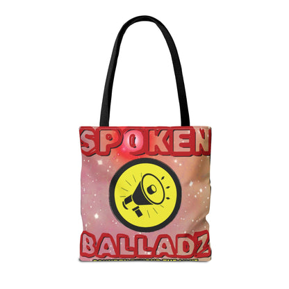 Spoken Balladz 'Signature Logo' Tote Bag Printify