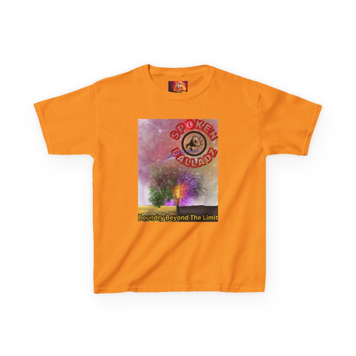 Spoken Balladz - Original 'Spark Of Life' Designer Kids T-Shirt Printify