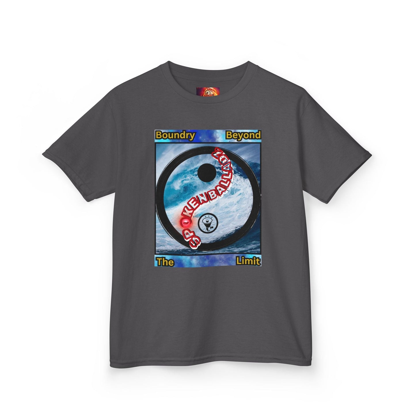 Spoken Balladz - Original 'Ying-Yang' Designer Kids T-Shirt Printify