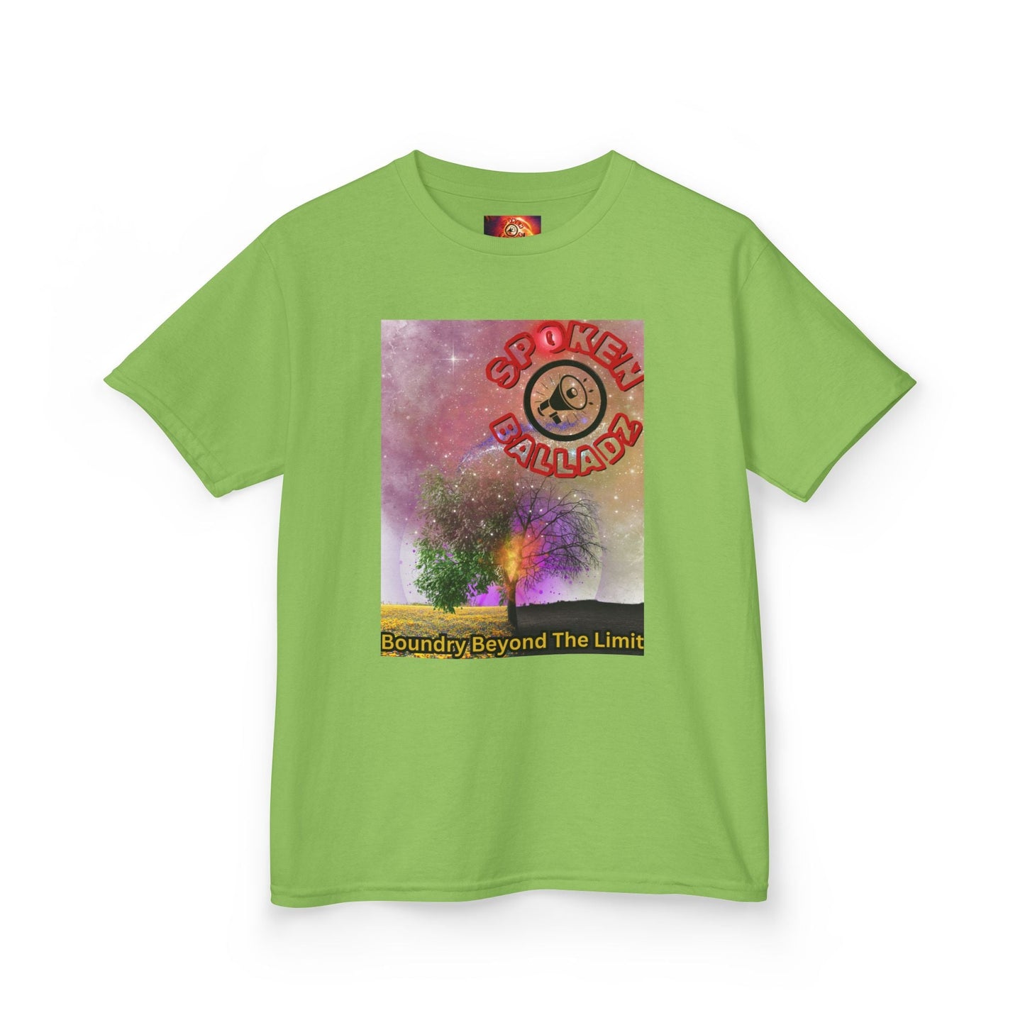 Spoken Balladz - Original 'Spark Of Life' Designer Kids T-Shirt Printify