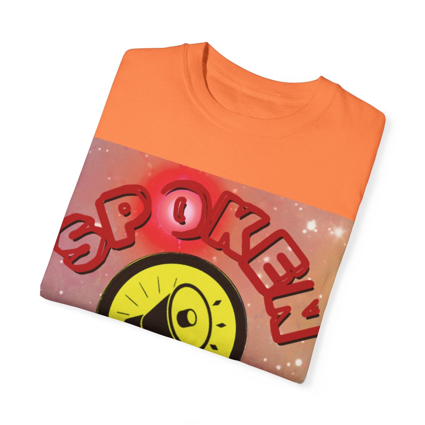 Spoken Balladz Unisex Garment-Dyed 'Signature Logo' T-Shirt Printify