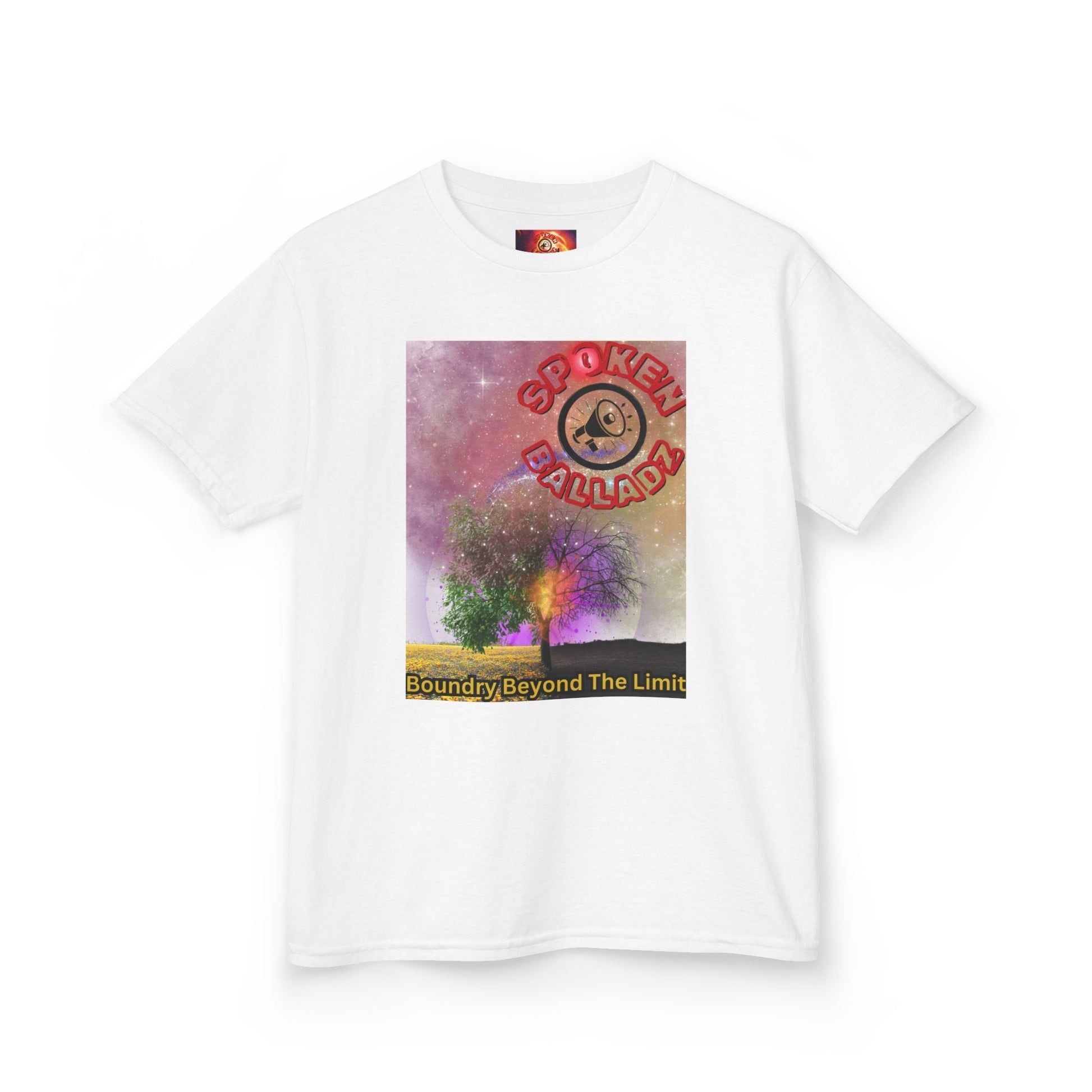 Spoken Balladz - Original 'Spark Of Life' Designer Kids T-Shirt Printify