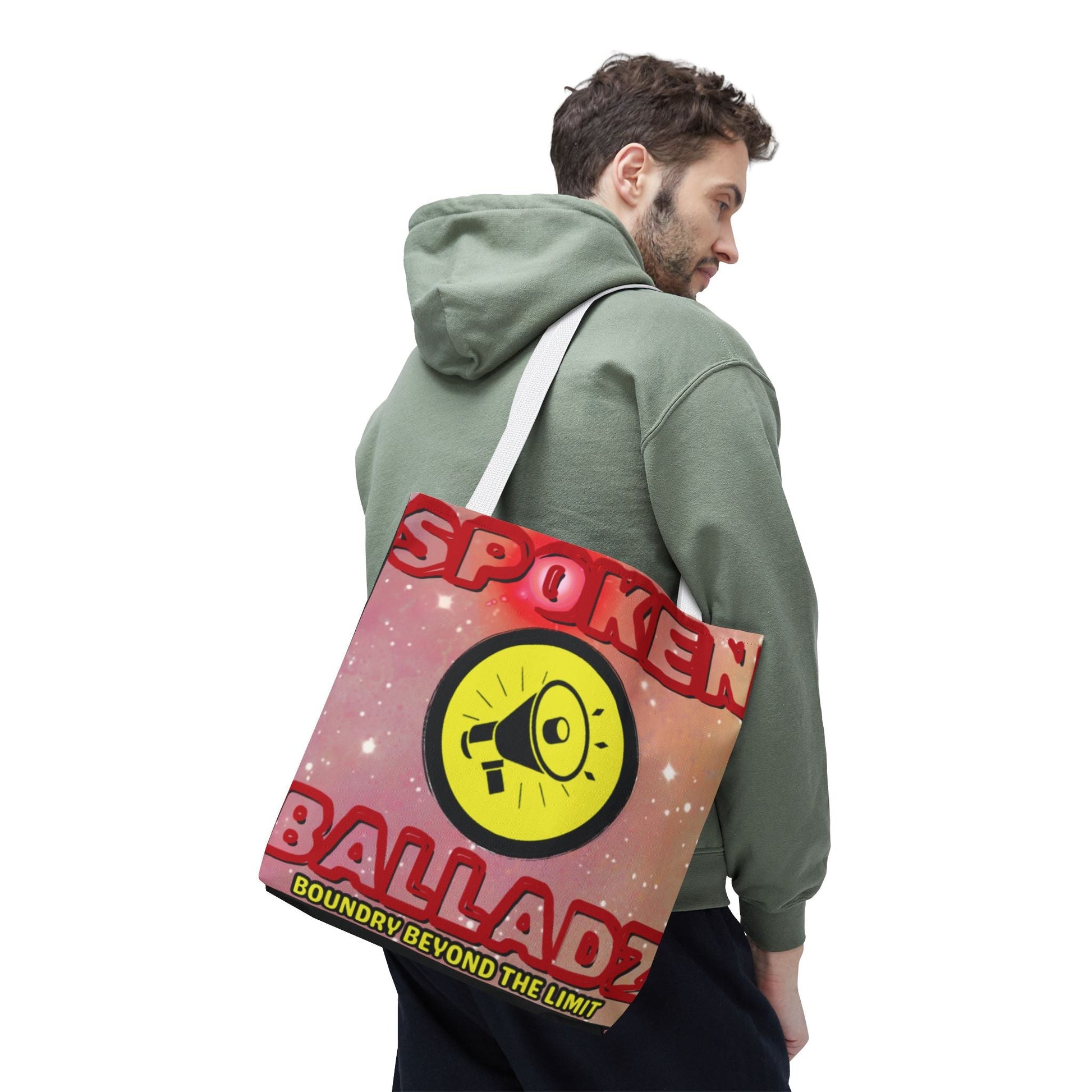 Spoken Balladz 'Signature Logo' Tote Bag Printify