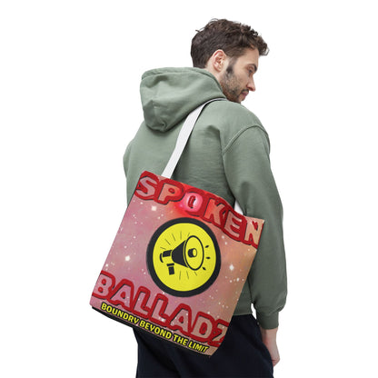 Spoken Balladz 'Signature Logo' Tote Bag Printify