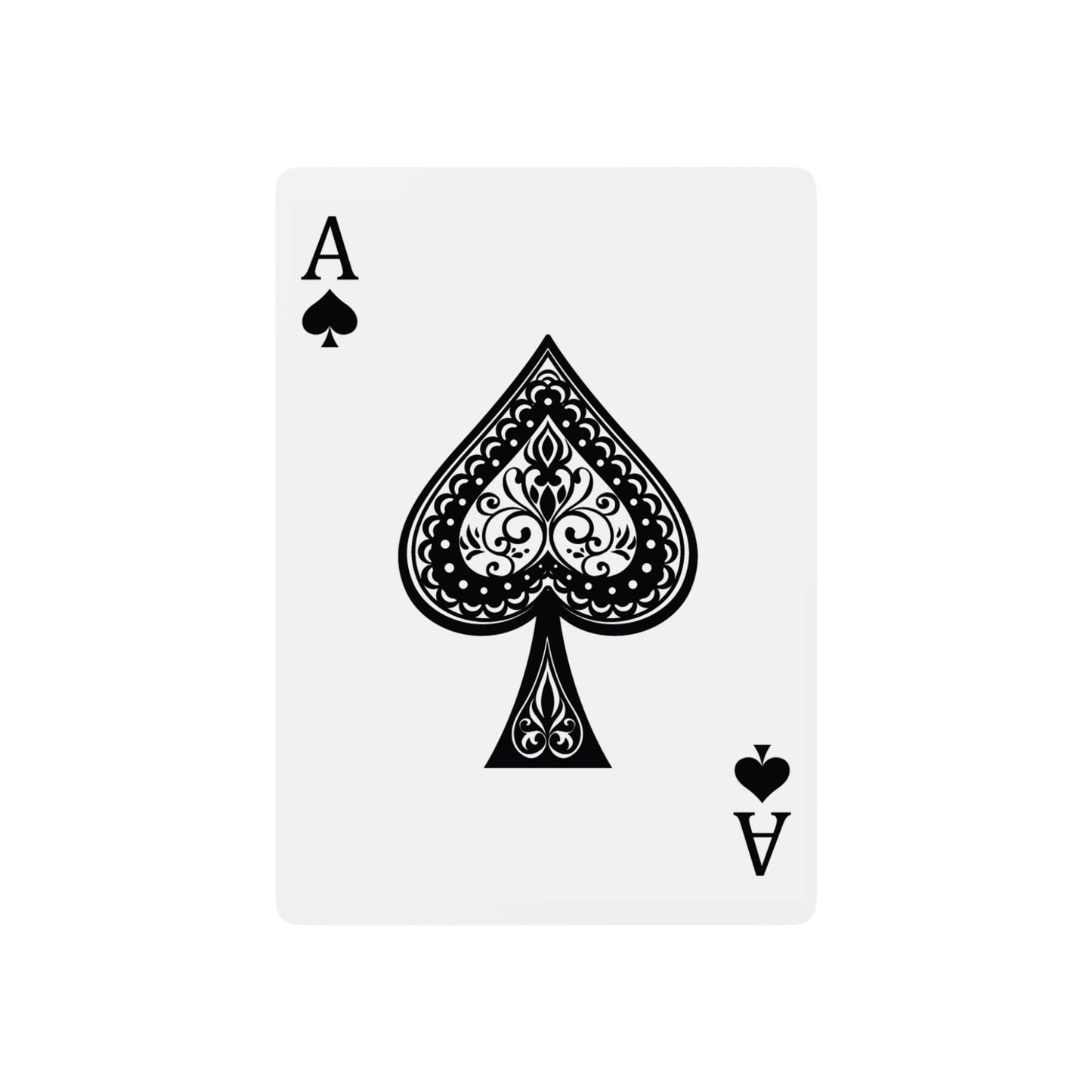 Spoken Balladz 'Say It Twice' Playing Cards Printify