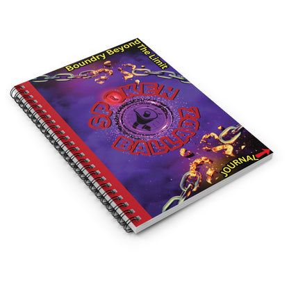 Spoken Balladz 'Chainbreaker' Journal (RED) - Spoken Balladz LLC