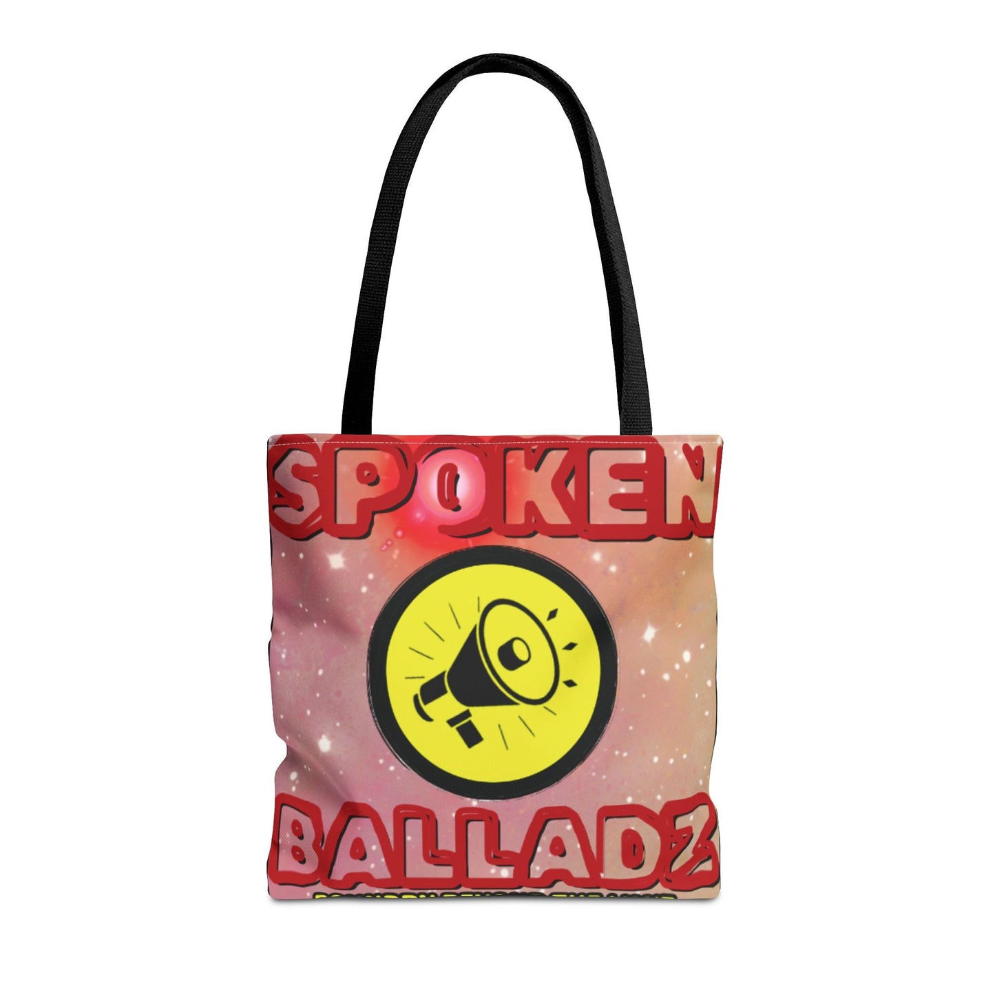 Spoken Balladz 'Signature Logo' Tote Bag Printify