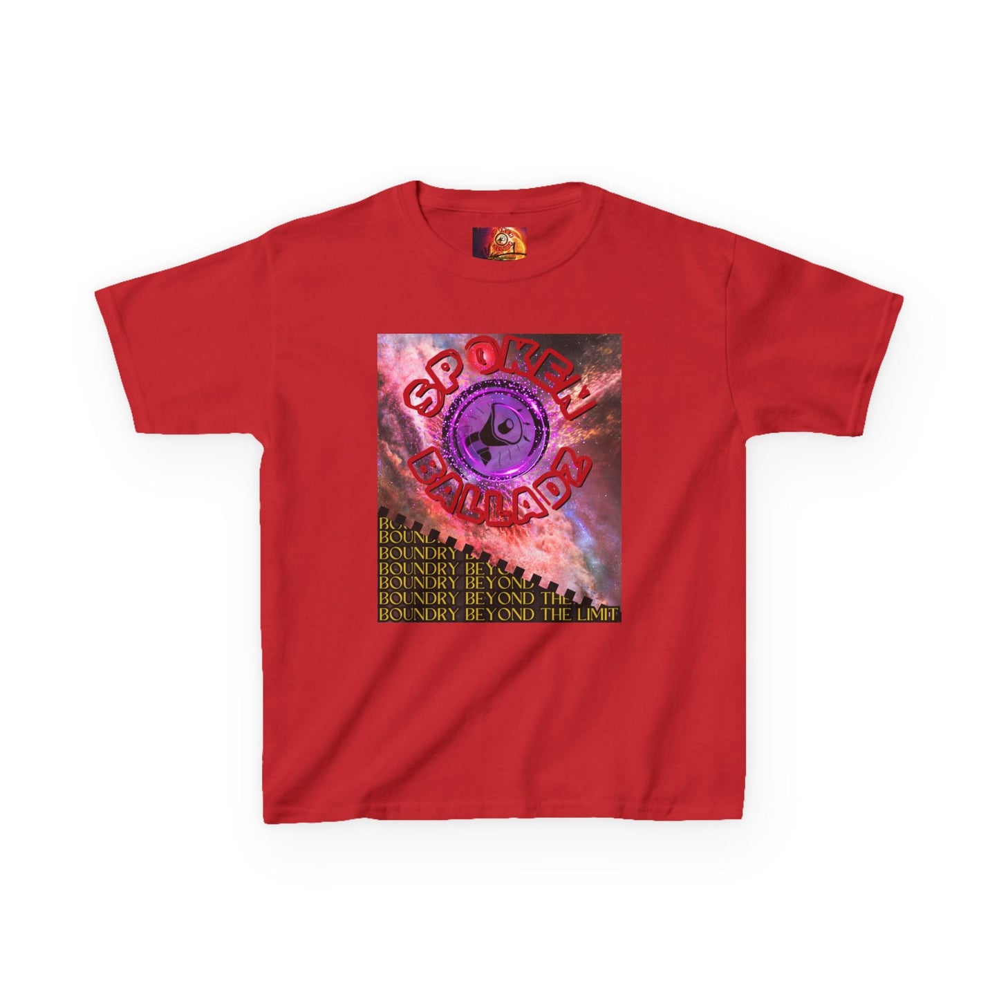 Spoken Balladz - Original 'Sound Of Creation' Designer Kids T-Shirt Printify