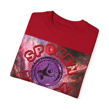 Spoken Balladz Unisex Garment-Dyed 'Sound Of Creation' T-Shirt Printify