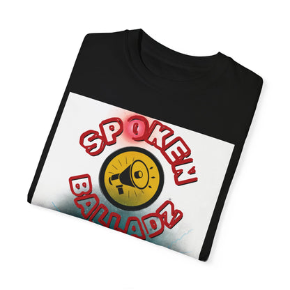 Spoken Balladz Unisex Garment-Dyed 'Lawbreaker' T-Shirt Printify