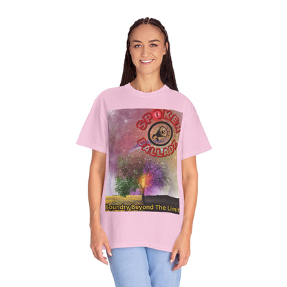 Spoken Balladz Unisex Garment-Dyed 'Spark Of Life' T-Shirt Printify