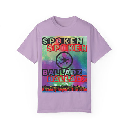 Spoken Balladz Unisex Garment-Dyed 'Say It Twice' T-Shirt Printify