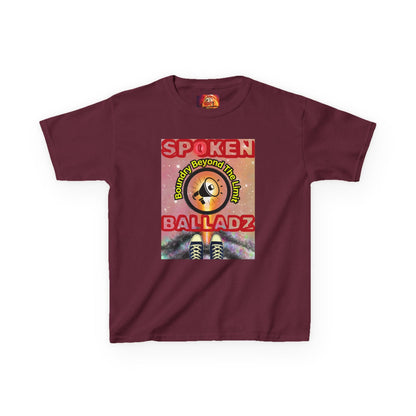 Spoken Balladz -Original 'Feet At Your Universe' Designer Kids T-Shirt Printify